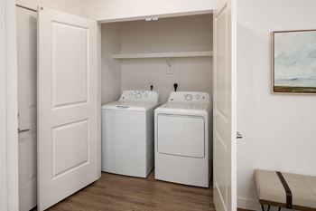 Full-size washer/dryer