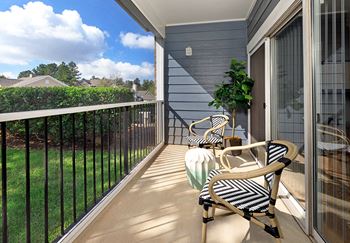 Timbercrest model patio/balcony
