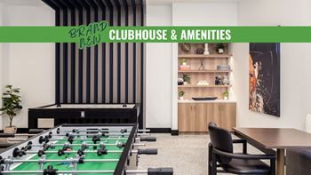 Brand new game room and lounge