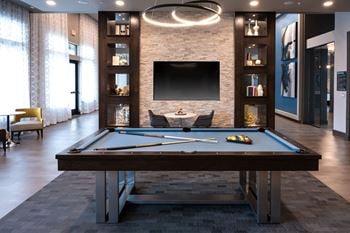 Billiards room