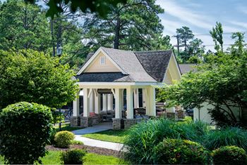 Summerhouse with heaters and grills