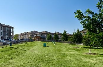 Pet-friendly community with dog park and pet spa