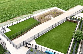 Expansive off leash dog parks