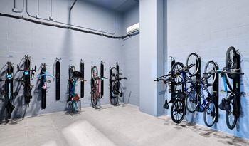 Bike storage and repair shop