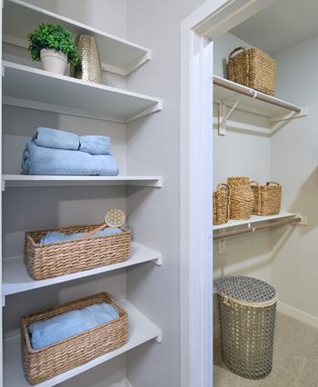 Linen closet*