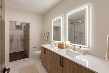 Leb backlight bathroom mirrors