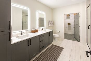 Leb backlight bathroom mirrors