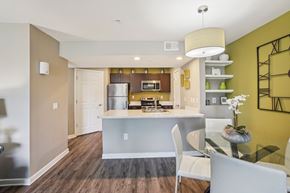 Colorado Springs apartment for rent - Kitchen And Dining Area at Heritage at Hidden Creek, Colorado