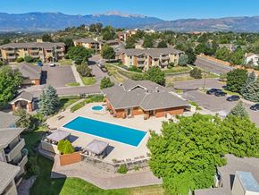 Colorado Springs apartment for rent - Drone Pool View at Heritage at Hidden Creek, Colorado Springs, CO