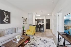 Philadelphia apartment for rent - Living room with TV at The View at Old City, Pennsylvania