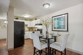 Colorado Springs apartment for rent - Dining And Kitchen at University Village Apartments, Colorado Springs, 80918