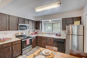 Fort Collins apartment for rent - Well Equipped Kitchen And Dining at Governor's Park, Fort Collins, 80525