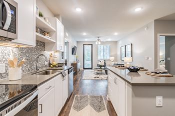 Stainless steel kitchen appliances