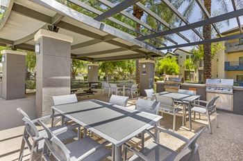 Picnic area with grilling facility