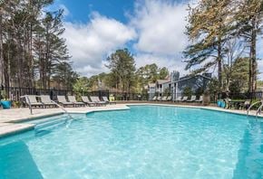 Norcross apartment for rent - Poolside Sundeck at Canopy Glen, Georgia