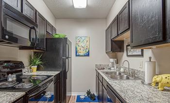 Fully equipped kitchen
