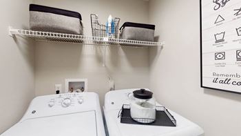 Washer and dryer set