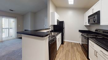 Kitchen with breakfast bar
