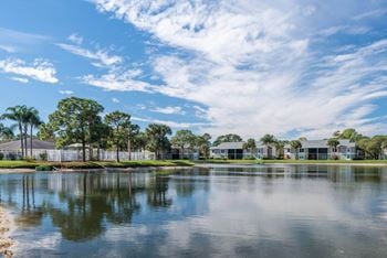 Stunning community lake