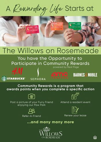Resident rewards program