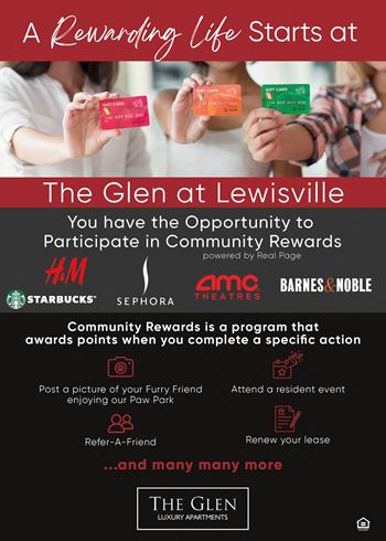 Resident rewards program
