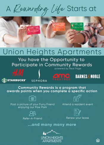Resident rewards program