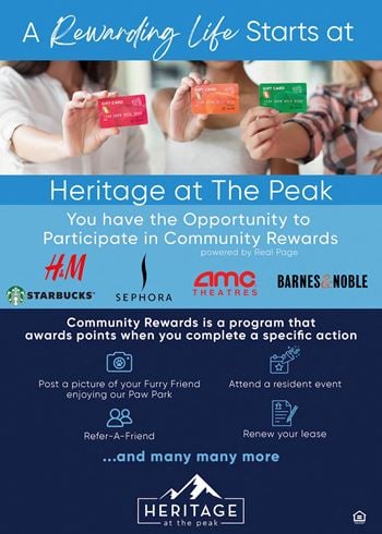 Resident rewards program