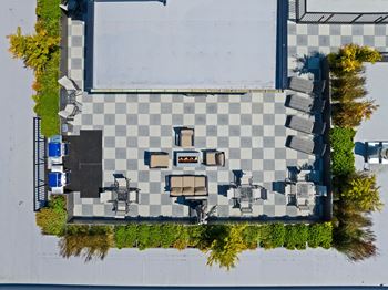 Rooftop deck