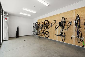 Bicycle storage and repair station