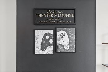 Theater & game room