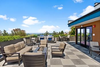 Rooftop deck