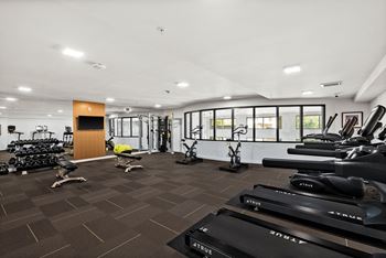 24 Hour fitness room