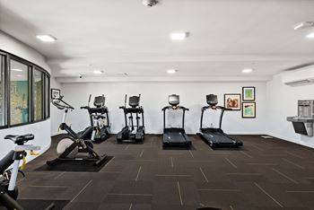 24 Hour fitness room