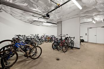 Bicycle storage and repair station