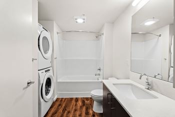 Front load in-unit washer/dryer