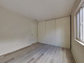 Oakland apartment for rent - an empty room with white walls and wooden floors