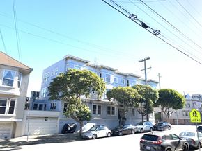 San Francisco apartment for rent - the building in which the apartment is located
