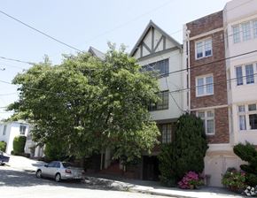 Oakland apartment for rent - the building in which the apartment is located