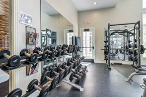 Concord apartment for rent - our state of the art fitness center is equipped with free weights and cardio equipment