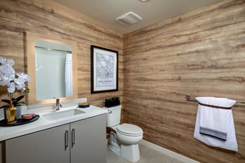 Resort style bathrooms