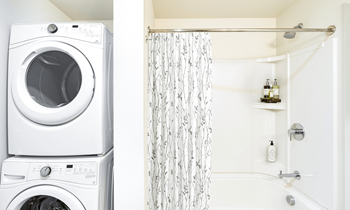 Convenience of in-home washer and dryer