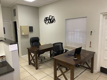 Office with two desks