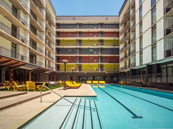 Resort-style pool