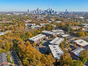 Charlotte apartment for rent - drone exterior