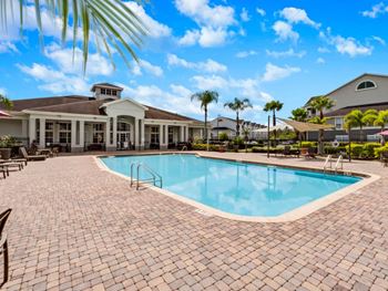 Resort-inspired pool