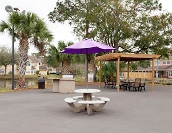 Upgraded bbq/grill area