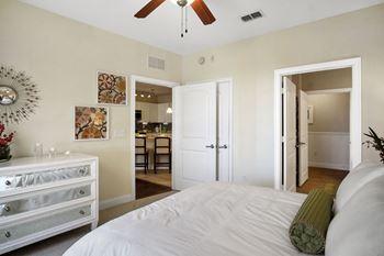 Spacious closets