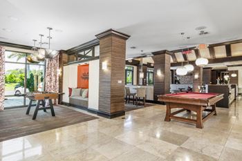 Resident lounge & game area