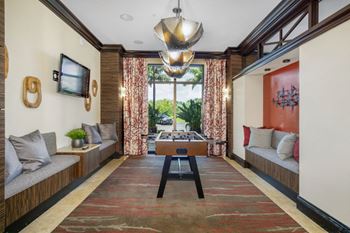 Resident lounge & game area