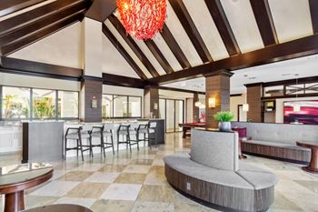 Resident lounge & game area